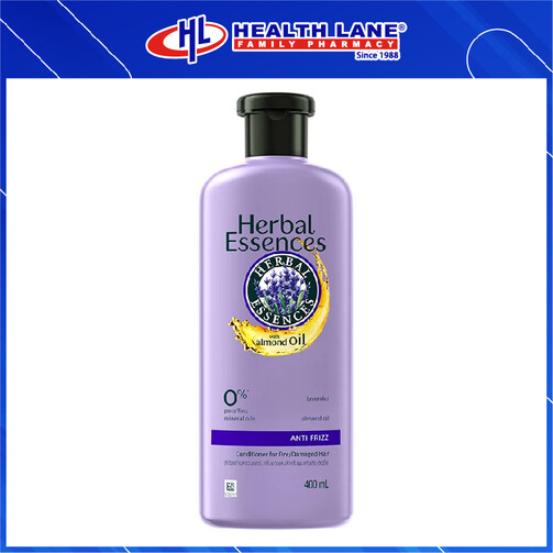 HERBA ESSENCES LAVENDER DENGAN ALMOND MINYAK ANTI-FRIZZ PERAPI 400ML